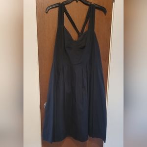 LANE BRYANT Sweetheart Crisscross Vintage inspired Dress size 24